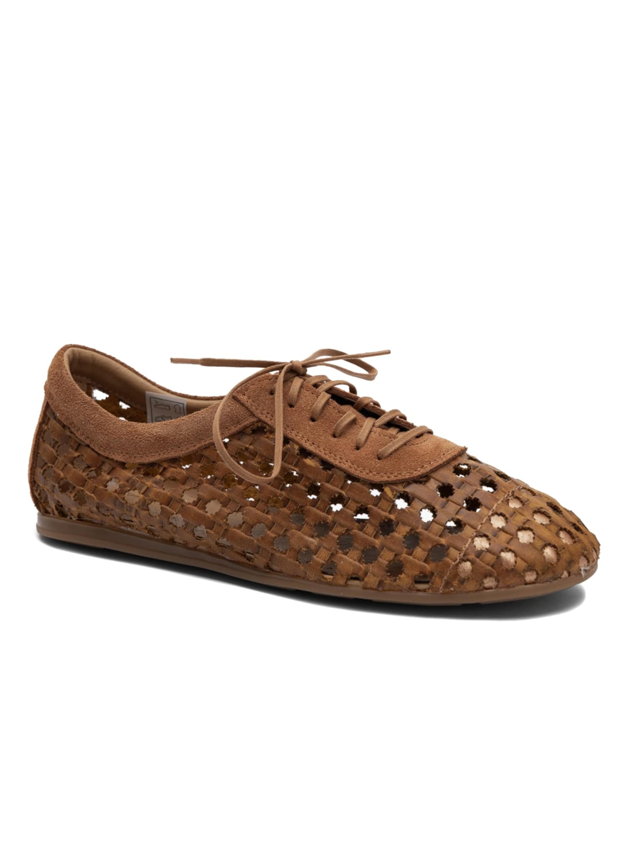 Maciejka Lace-Up Shoes '07328-29/00-1' in Brown