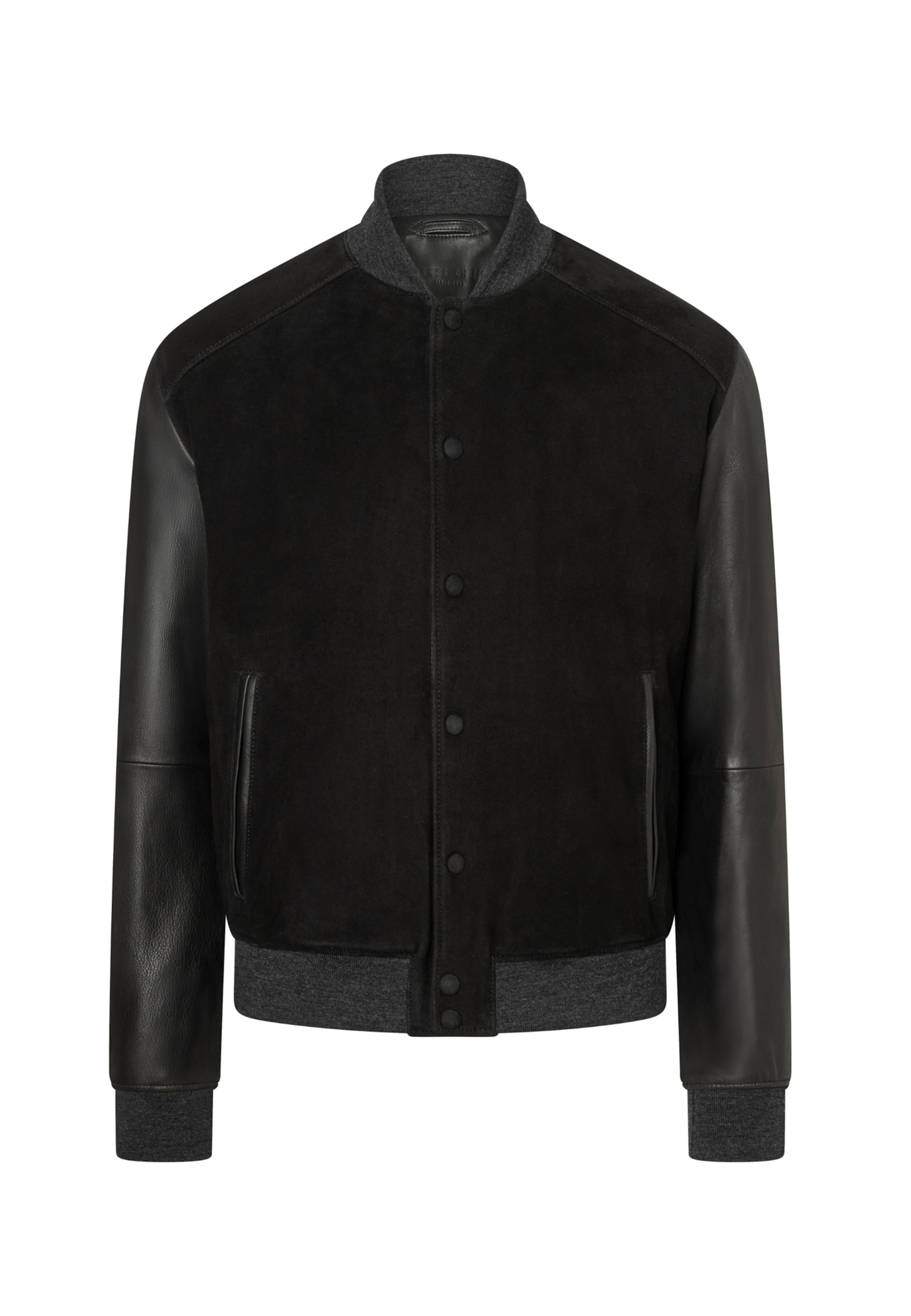 Werner Christ Tussenjas 'Hank K' in Zwart: voorkant