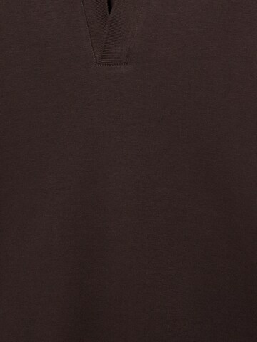 Pull&Bear Poloshirt in Braun