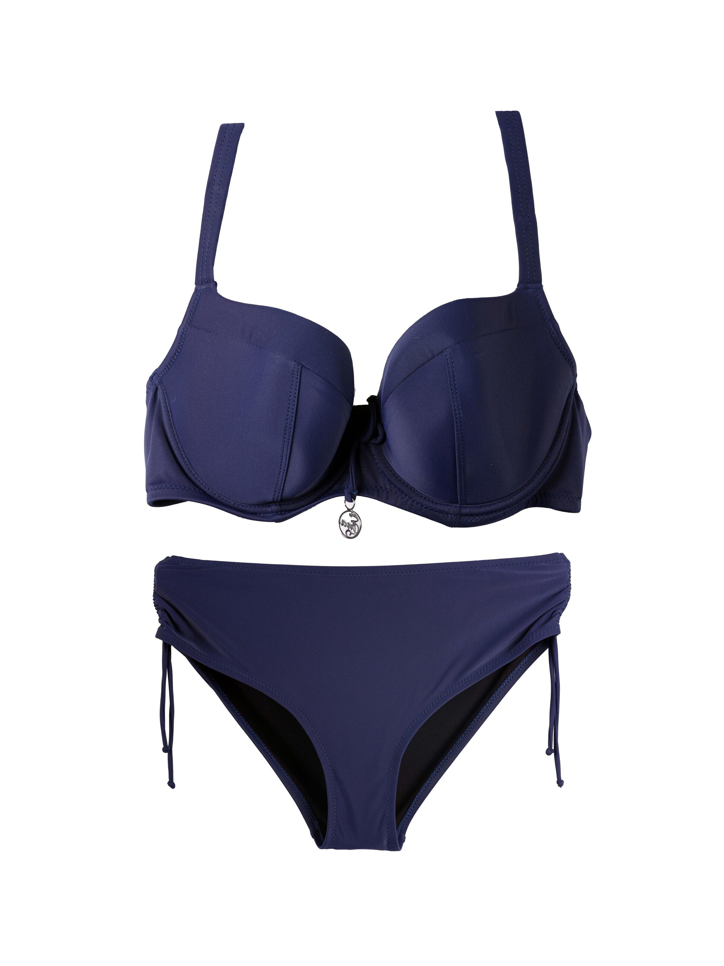 Lady Etna Minimizer Bikiny – modrá: přední strana