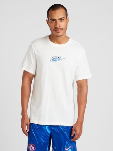 Nike Sportswear T-shirt i beige: framsida