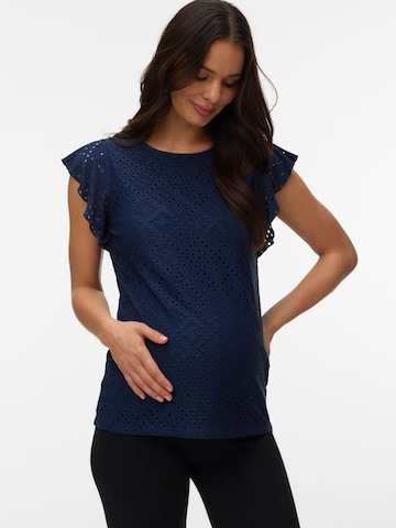 Vero Moda MaternityBluza 'VMMTassa' - plava boja: prednji dio