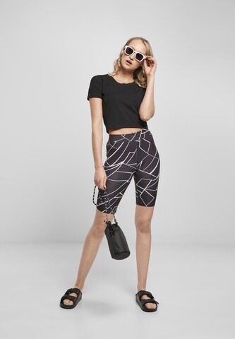 Urban Classics Skinny Leggings in Grijs