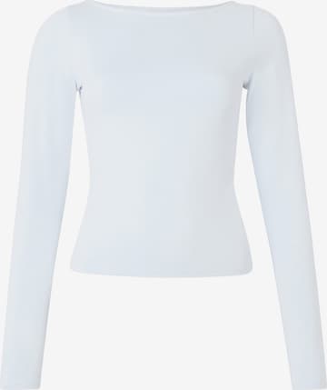 HOLLISTER Тениска в синьо: отпред