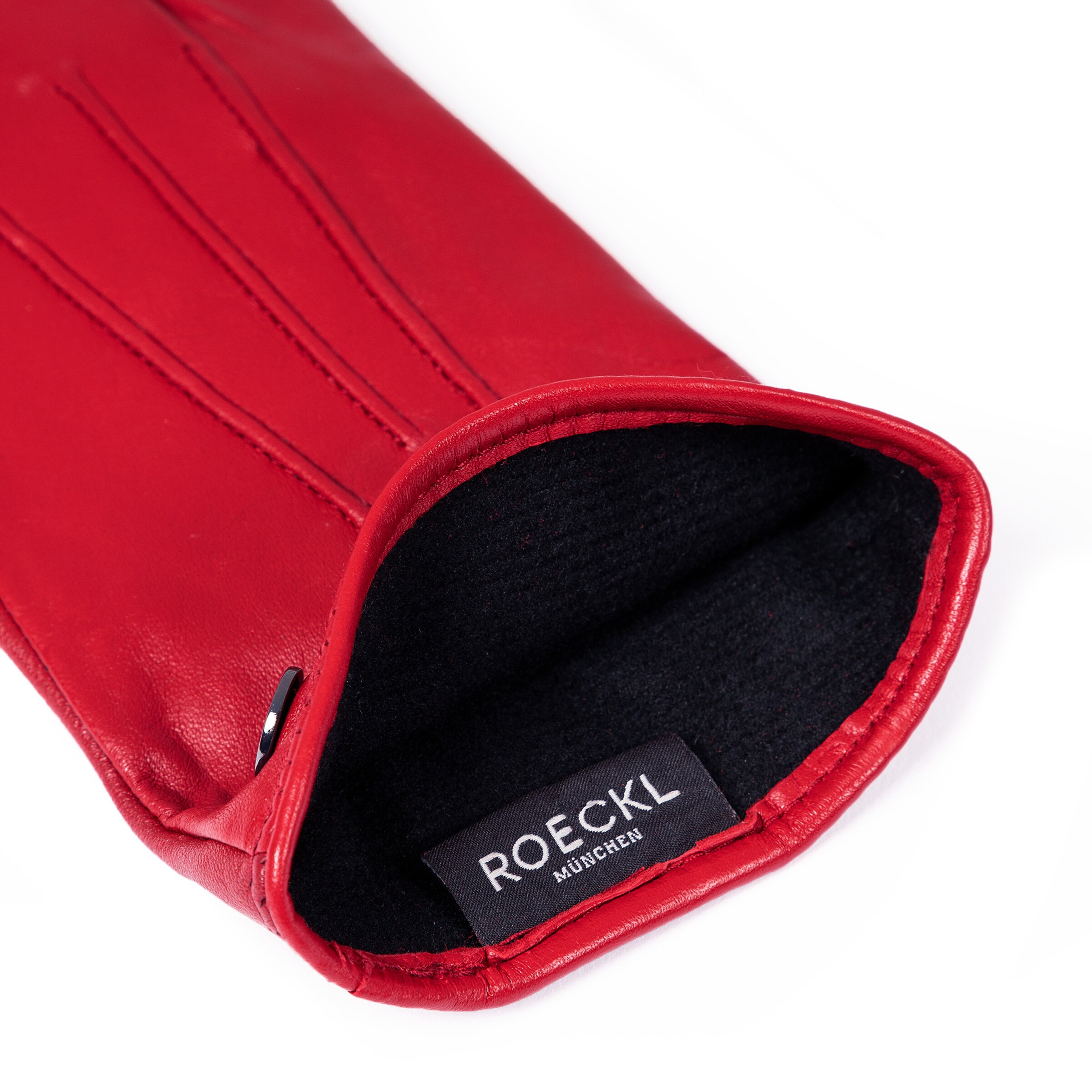 Mezzoguanti 'TALLINN TOUCH' di Roeckl in rosso