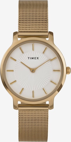 TIMEX Analog watch 'Transcend ' in Gold: front