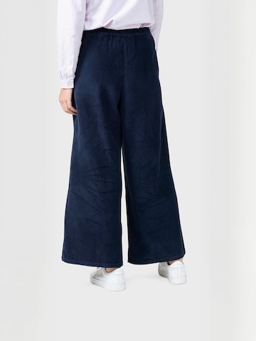 Klitmøller Collective Regular Trousers ' Kaja ' in Blue: back