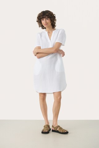 Robe fourreau 'Aminase' Part Two en blanc