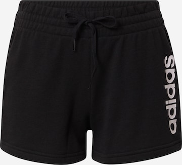 ADIDAS SPORTSWEAR Normální Sportovní kalhoty – černá: přední strana