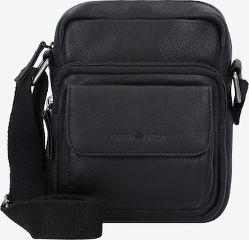 Borsa a tracolla 'Vintage 1542' di GREENBURRY in nero: frontale