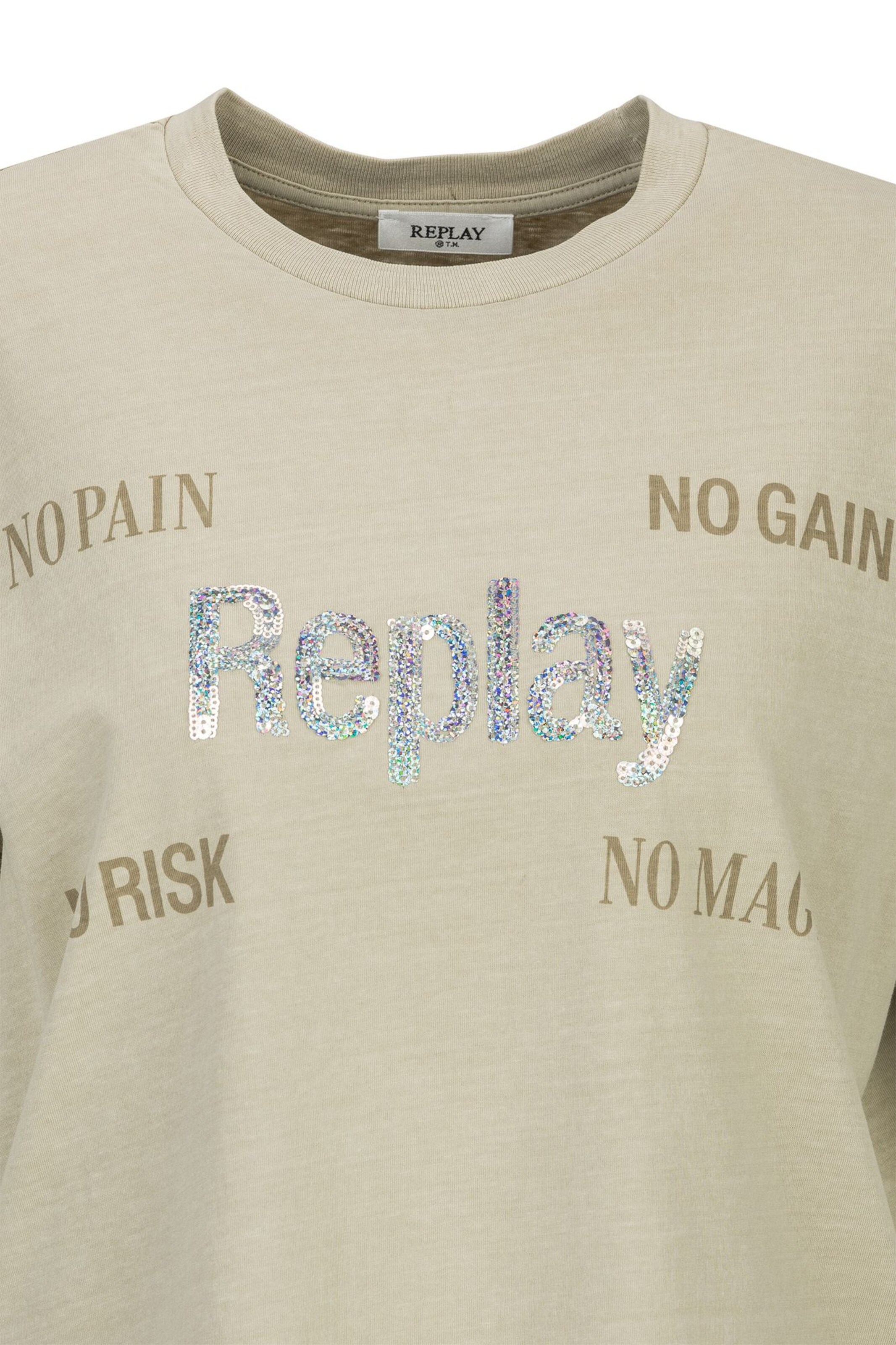 REPLAY Shirt in Beige