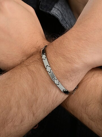 Akzent Bracelet 'Ragnarok, Ionenplattierung' in Silver: front
