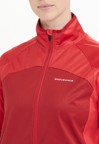 ENDURANCE Athletic Jacket 'Rayna' in Red