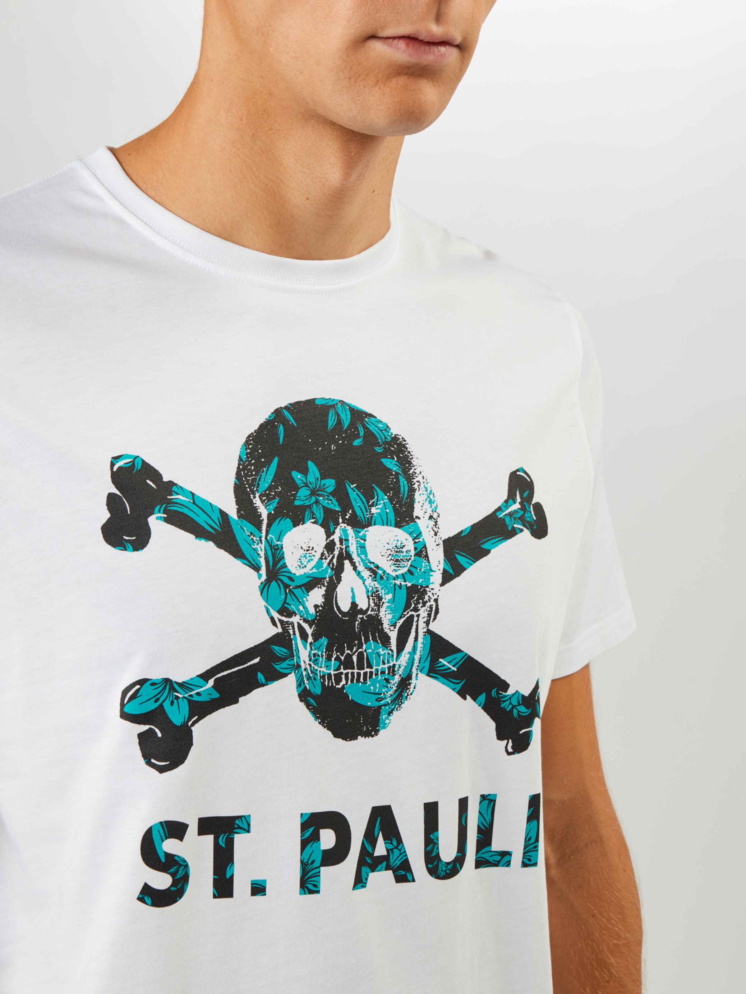 Exclusif T-Shirt FC St. Pauli en Blanc 