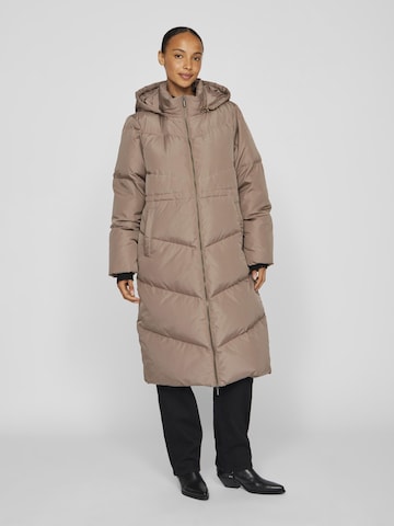 VILA Winter coat in Brown: front