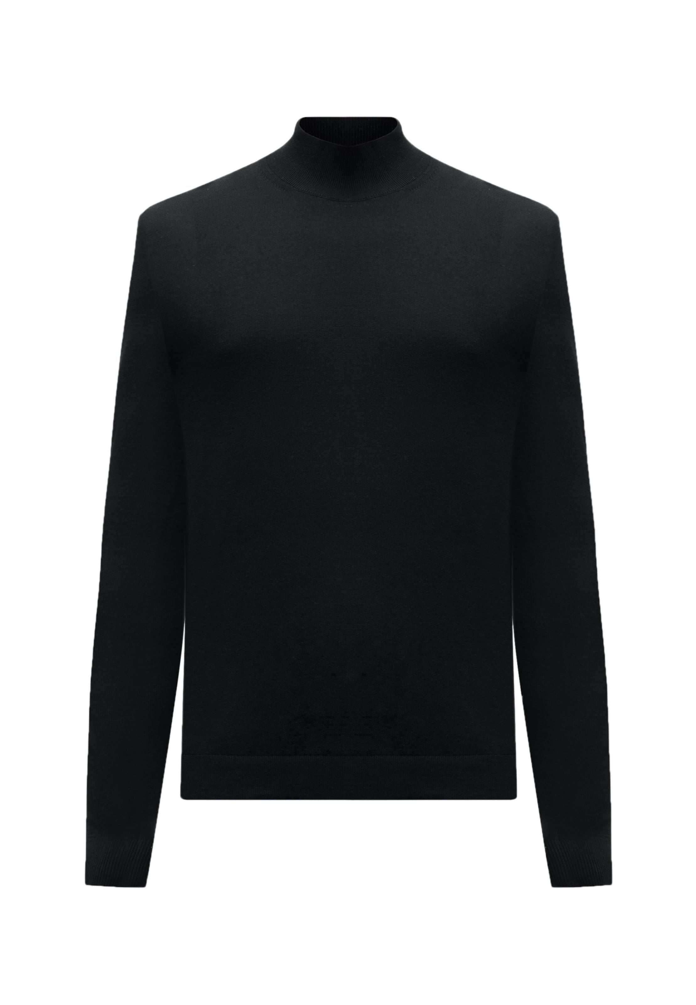 OLYMP Sweater in Black: front