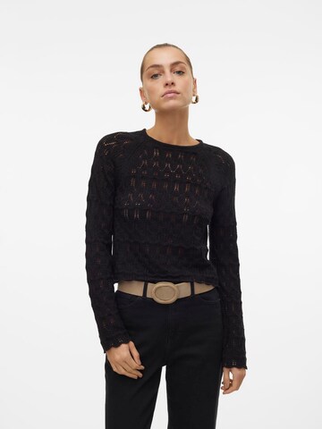 VERO MODA Свитер в Черный: спереди