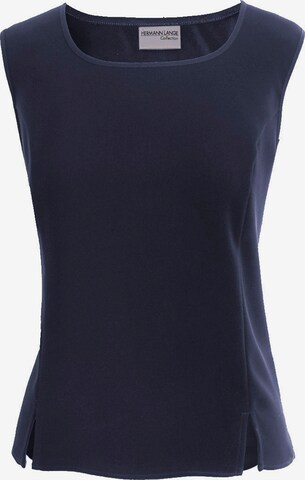 HERMANN LANGE Collection Tanktop in Blau: predná strana