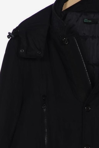 UNITED COLORS OF BENETTON Jacket & Coat in L-XL in Black