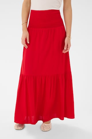Cream Sukně 'CRTiah' – červená: přední strana