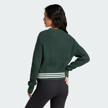 ADIDAS ORIGINALS Knit Cardigan in Green