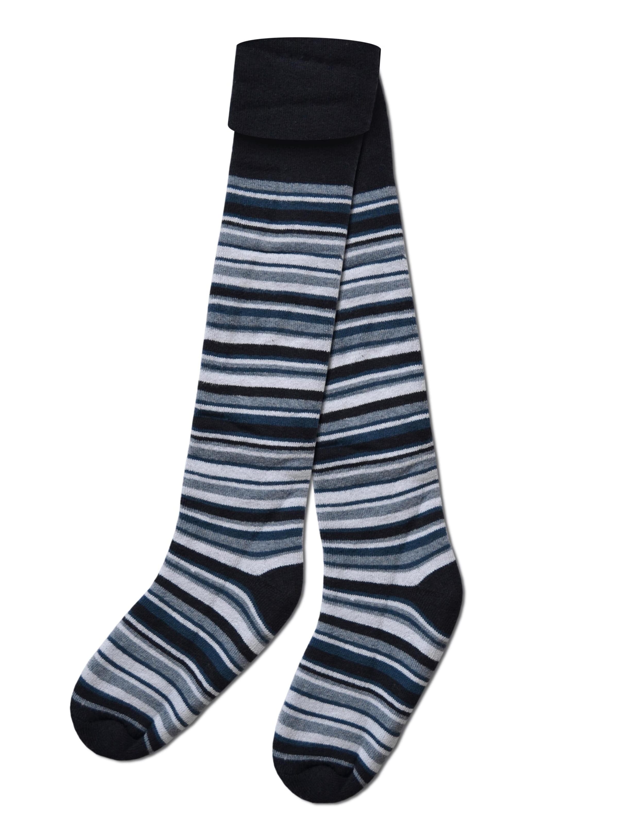 normani Kousen in Blauw: voorkant