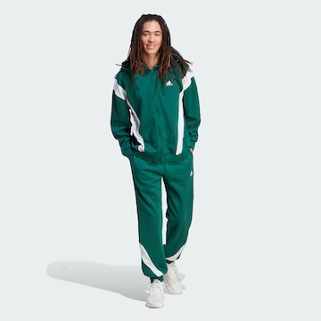 ADIDAS SPORTSWEAR Trainingspak in Groen: voorkant