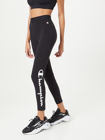 Champion Authentic Athletic Apparel - Skinny Leggings em preto: frente