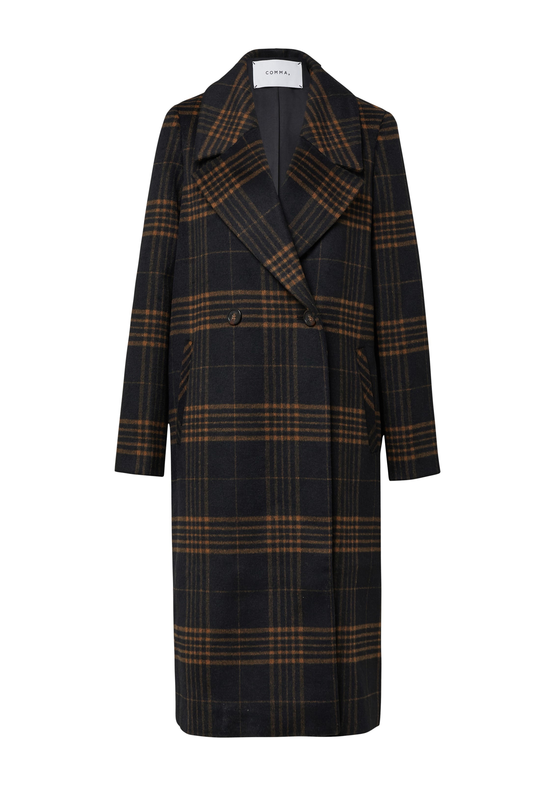 COMMA - Abrigo de entretiempo en gris: frente