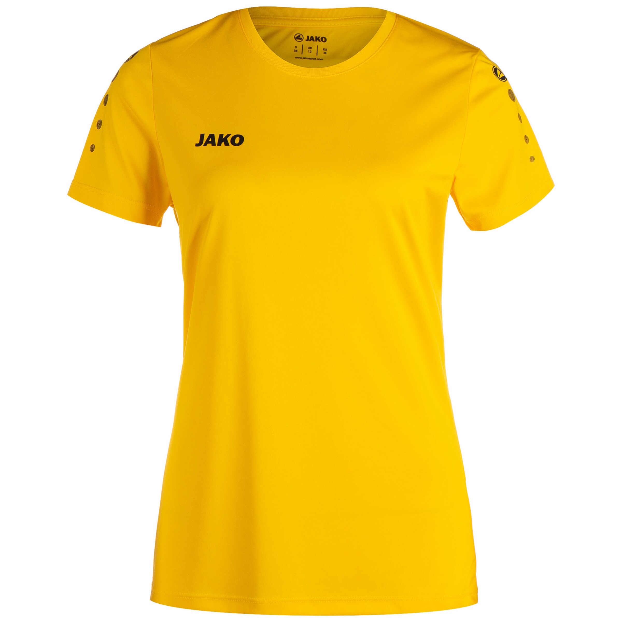 JAKO Trikot 'Team' in Gelb: Vorderseite