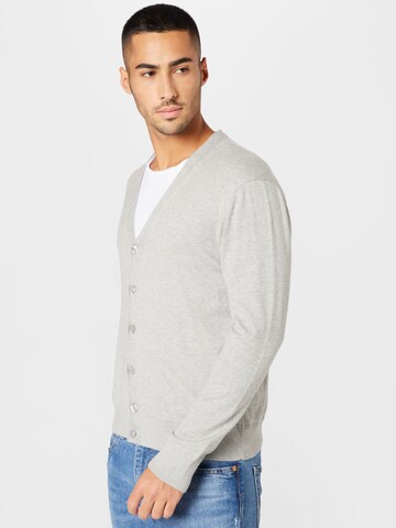 UNITED COLORS OF BENETTON Knit Cardigan in Grey: front