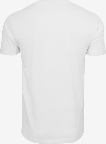 T-Shirt 'Peace - Hand Peace Heart' Merchcode en blanc