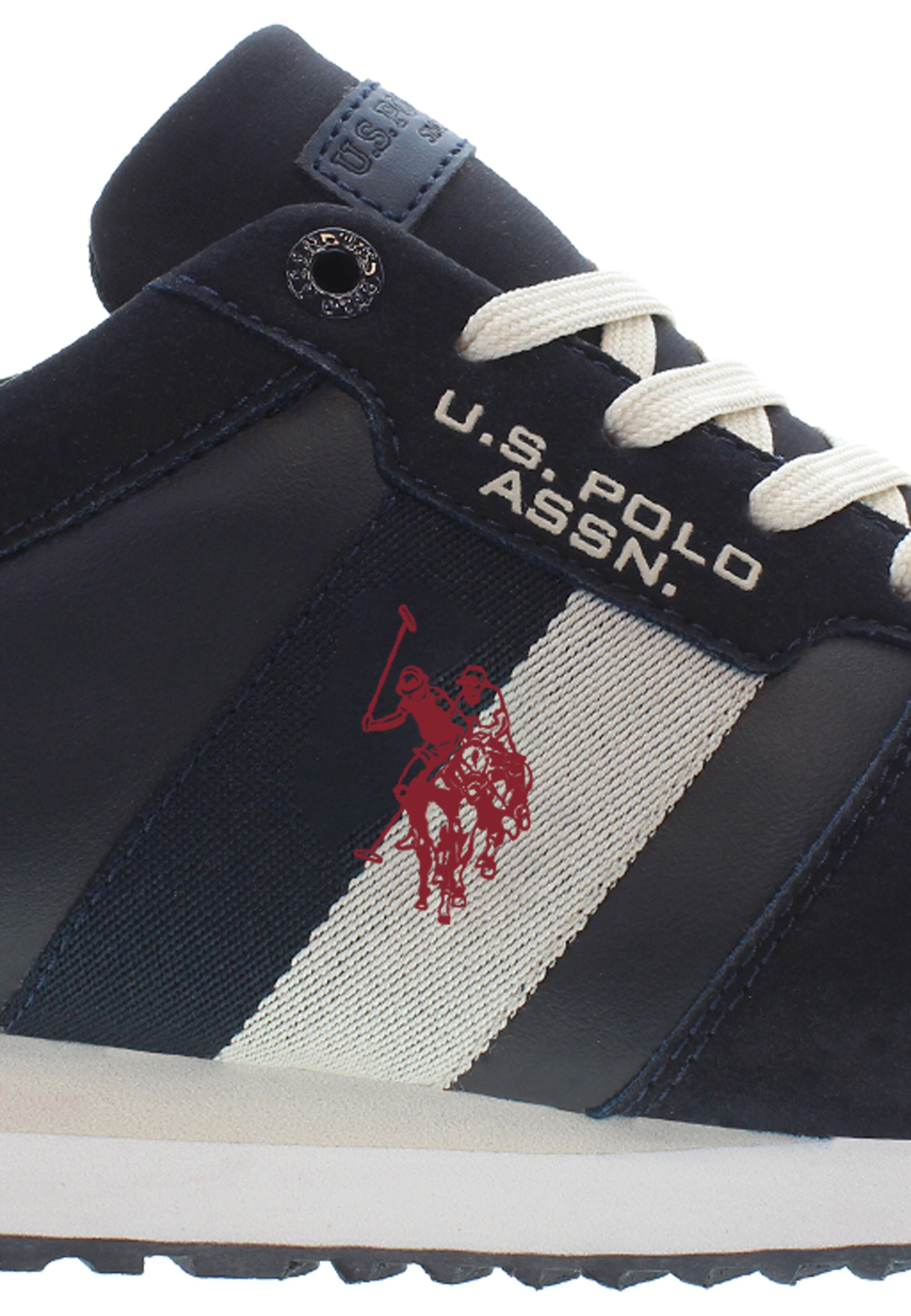 Baskets basses U.S. POLO ASSN. en bleu