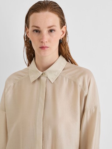 ROUGE EDIT Blouse in Grey