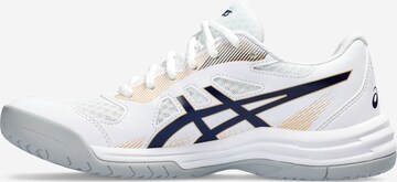 ASICS Athletic Shoes 'Upcourt 5' in White: front