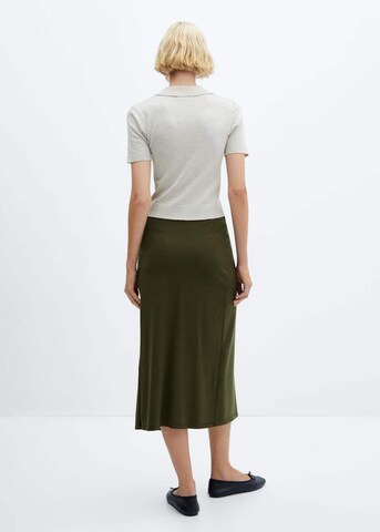 MANGO Rok 'Percebe' in Groen