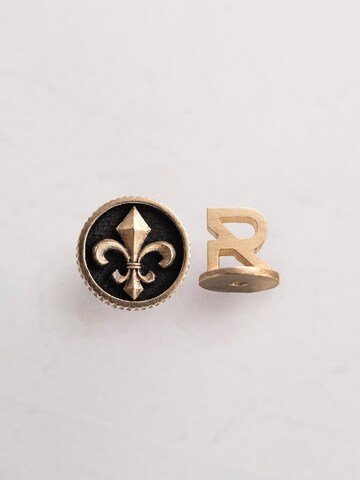 REYTEL Ohrring 'FLEUR DE LIS'‌‌‌‌‌‌ in Gelb