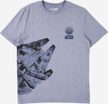 GAP Shirt – modrá: přední strana