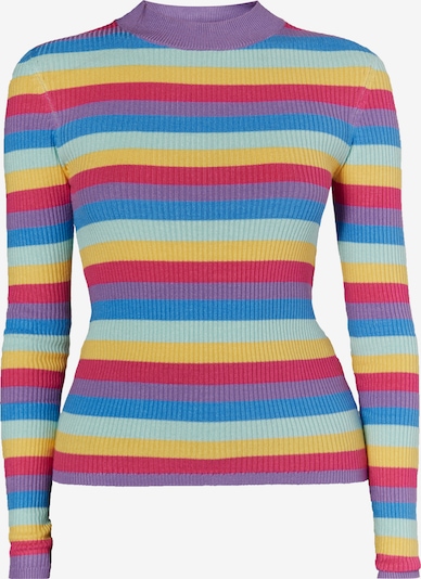 MYMO Sweater 'Biany' in Blue / Yellow / Purple / Pink, Item view