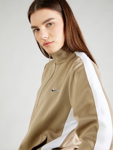 Veste de survêtement Nike Sportswear en beige