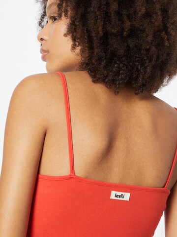LEVI'S ® Košeľové body 'High Roller Bodysuit' - Červená