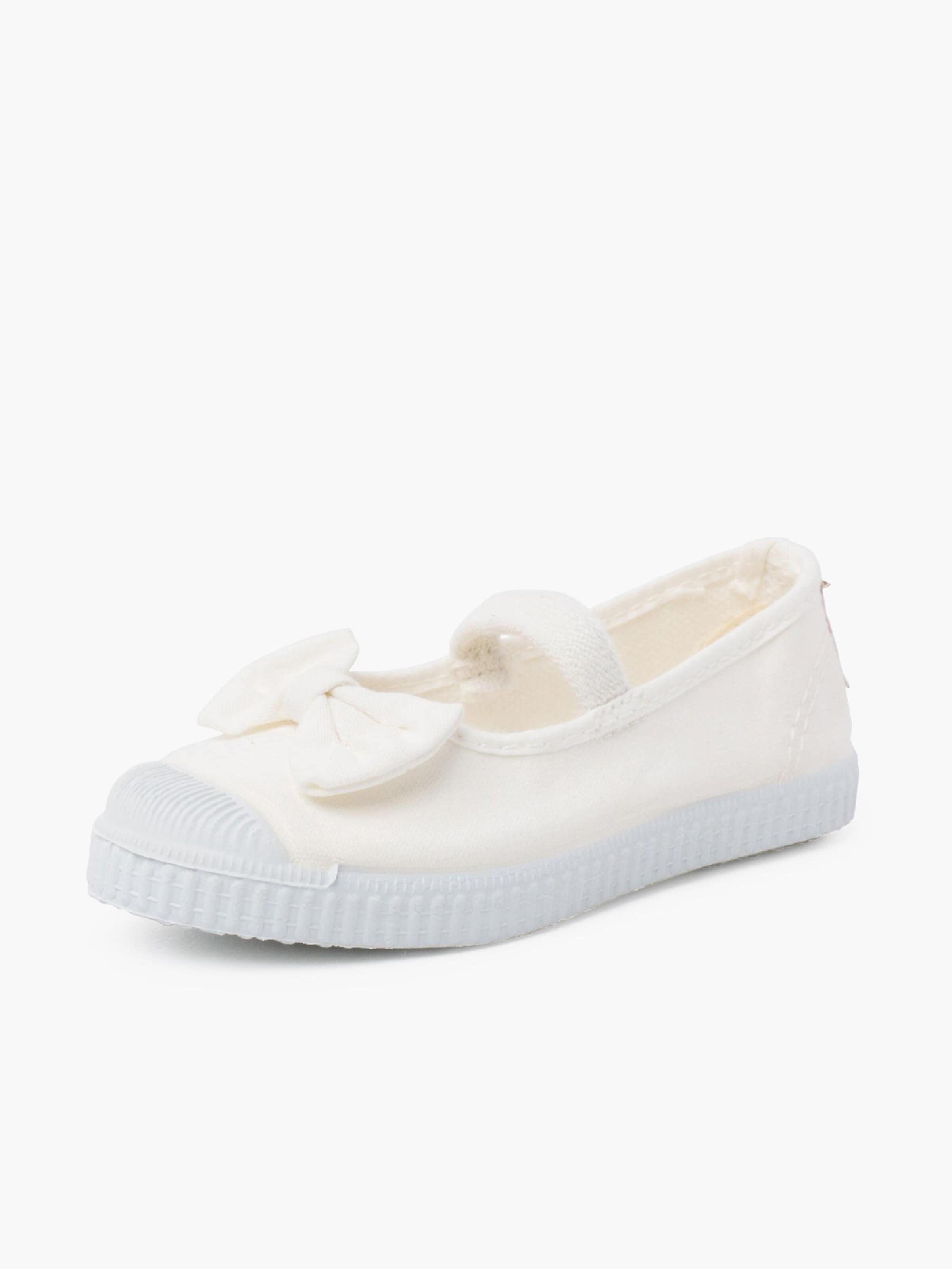 Pisamonas Ballet Flats in White: front