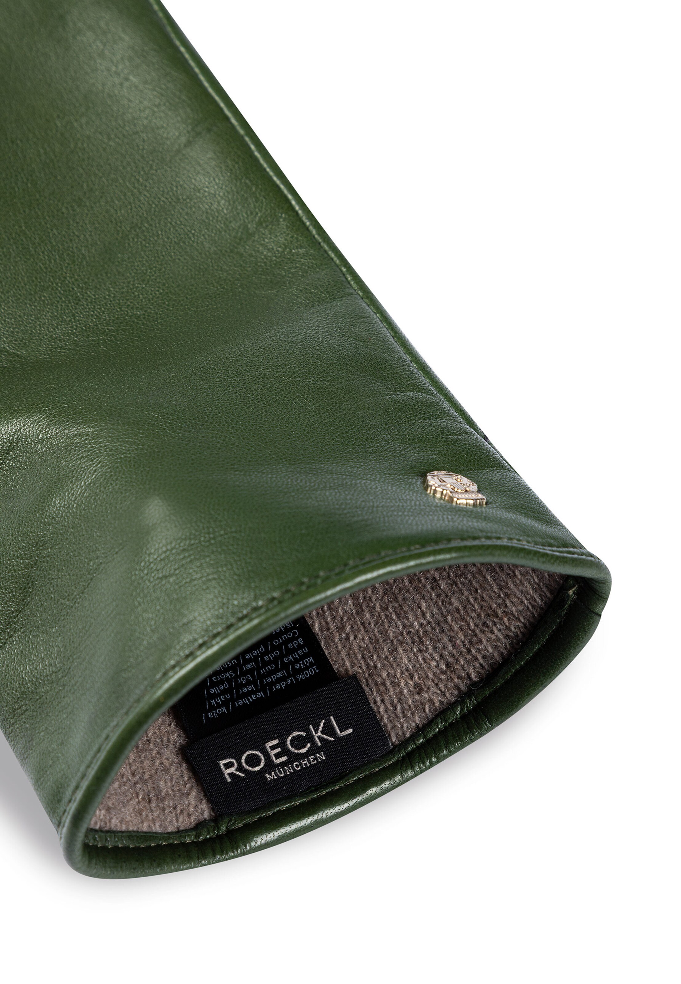 Roeckl Lederhandschuhe 'PRAG' in Grün