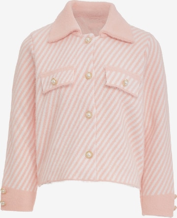 CARNEA Strickjacke in Pink: Vorderseite