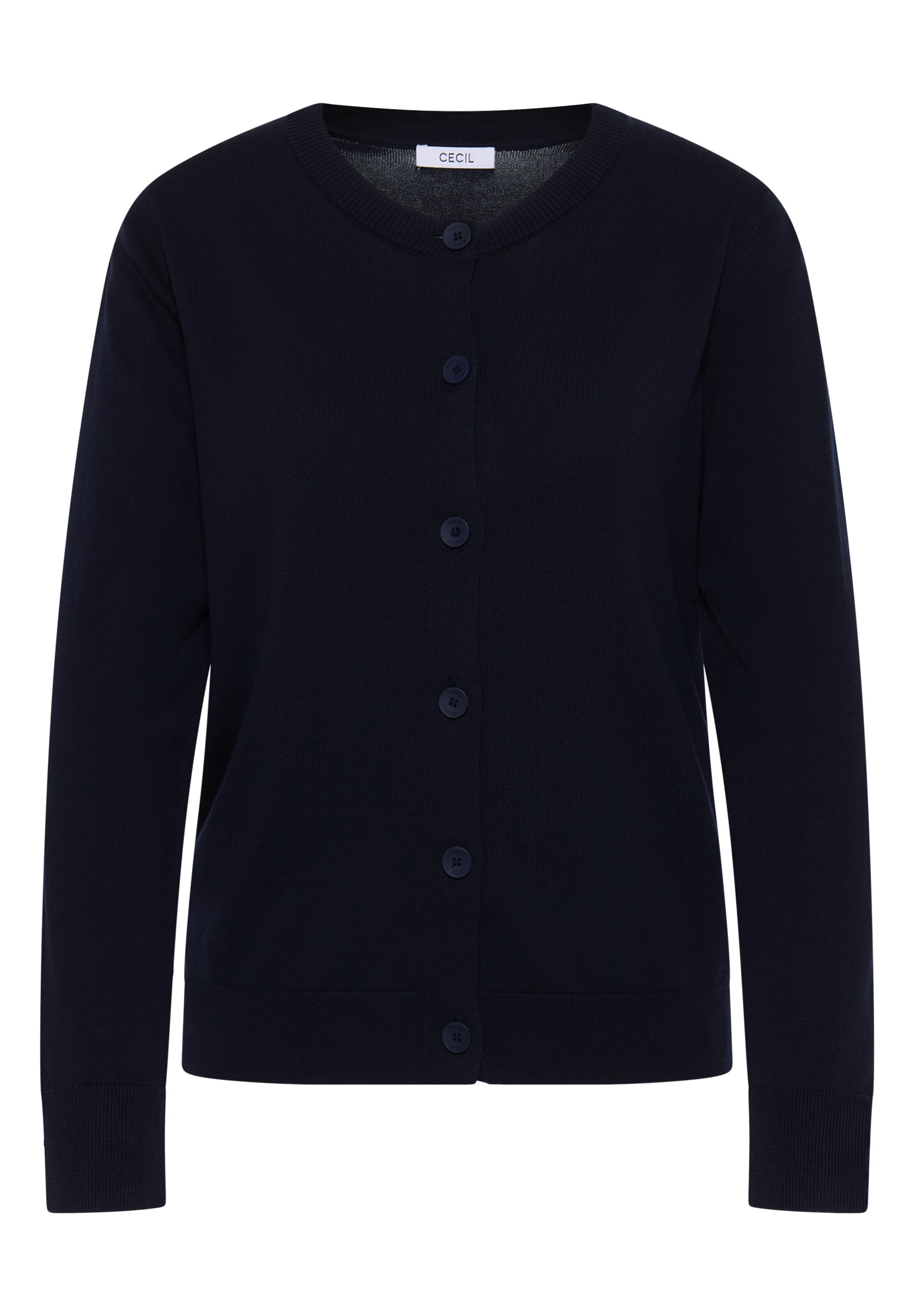 CECIL Strickjacke in navy, Produktansicht