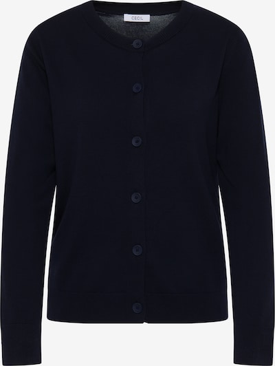CECIL Strickjacke in navy, Produktansicht