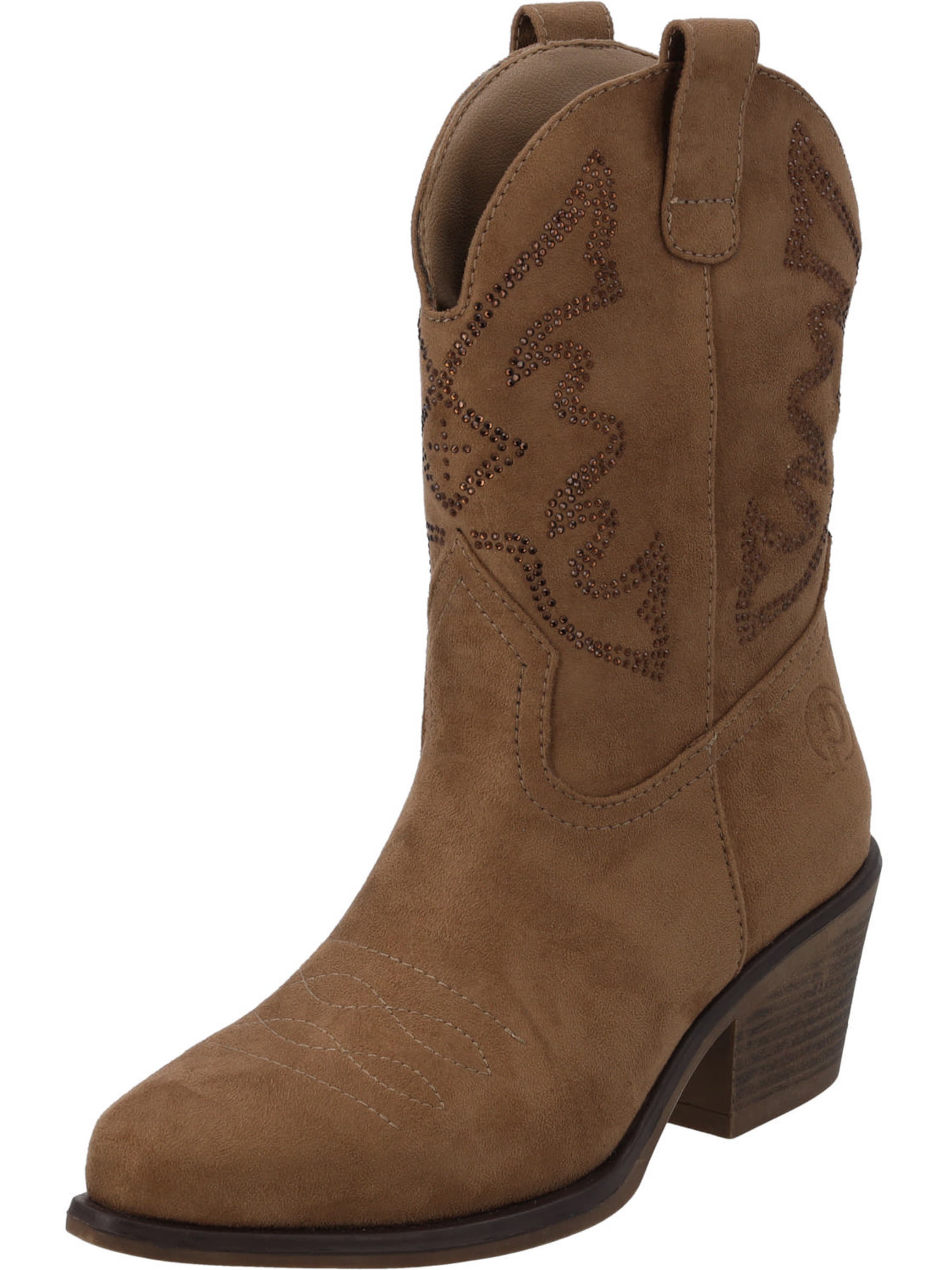 Palado by Sila Sahin Boots 'Meldy' in Braun: Vorderseite