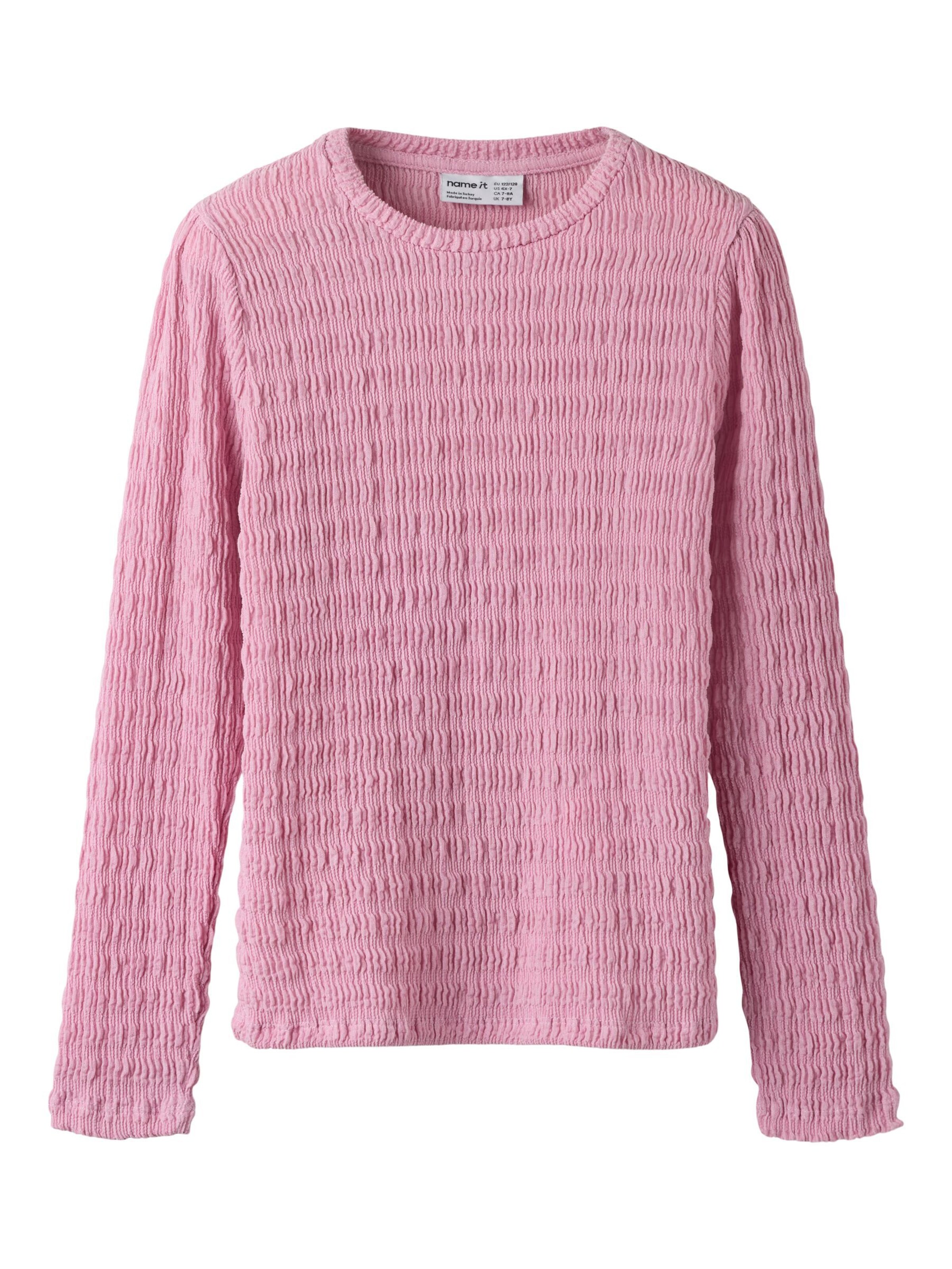 T-Shirt NAME IT en rose : devant