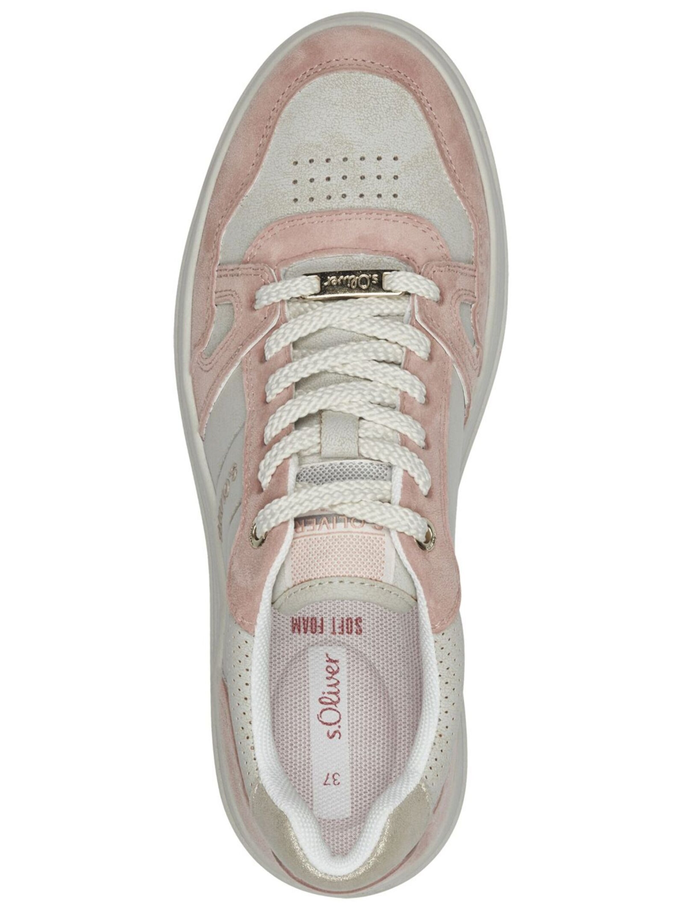 s.Oliver Sneakers laag in Roze