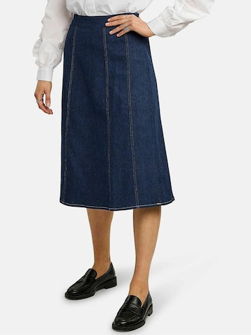 Gonna ' ASTA ' di Liberte Essentiel in blu: frontale